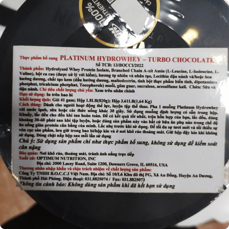 ON Platinum HydroWhey 3.5lbs 40 Servings 4 ON PLATINUM HYDROWHEY 3.5LBS 40 SERVINGS