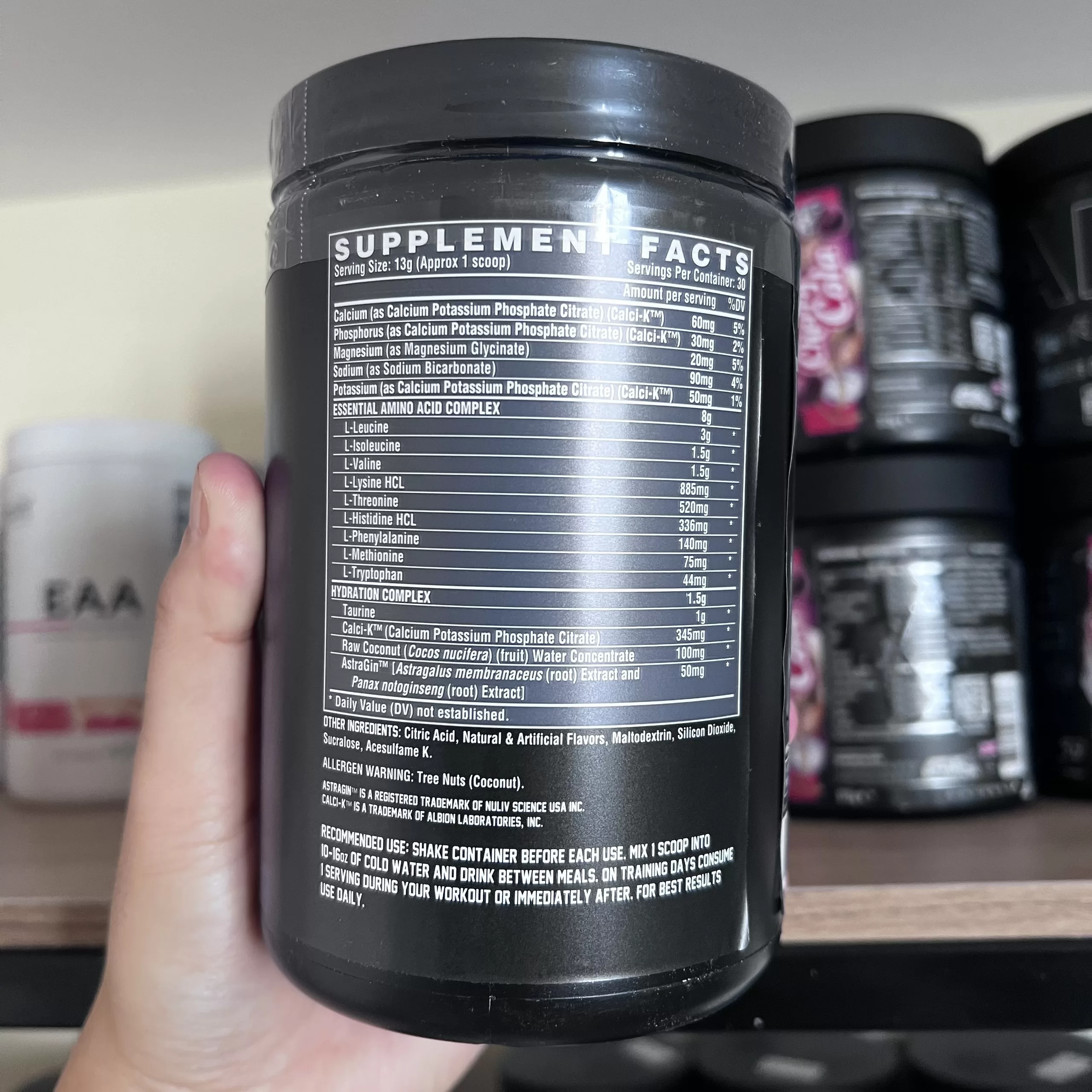 Nutrex EAA+Hydration 30 servings 4 NUTREX EAA+HYDRATION 30 SERVINGS - ẢNH 4