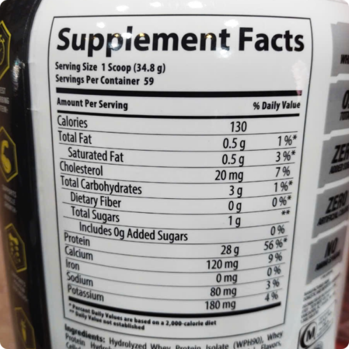 NUTRABOLICS HYDROPURE 4.5LBS 57 SERVINGS