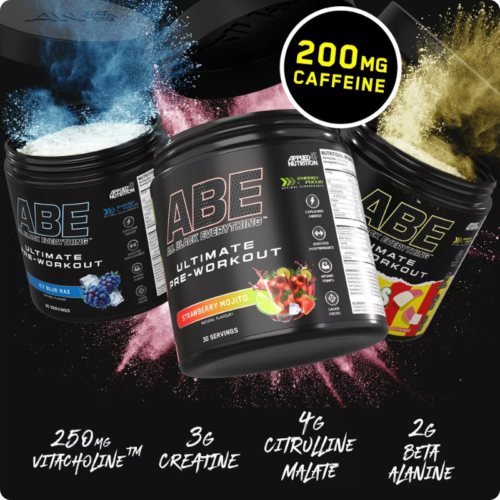 Applied ABE Pre-Workout 30 Servings 8 APPLIED ABE PRE-WORKOUT 30 SERVINGS