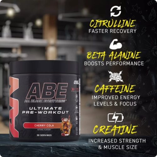 Sample ABE Pre-Workout 1 serving 9 APPLIED ABE PRE-WORKOUT 30 SERVINGS