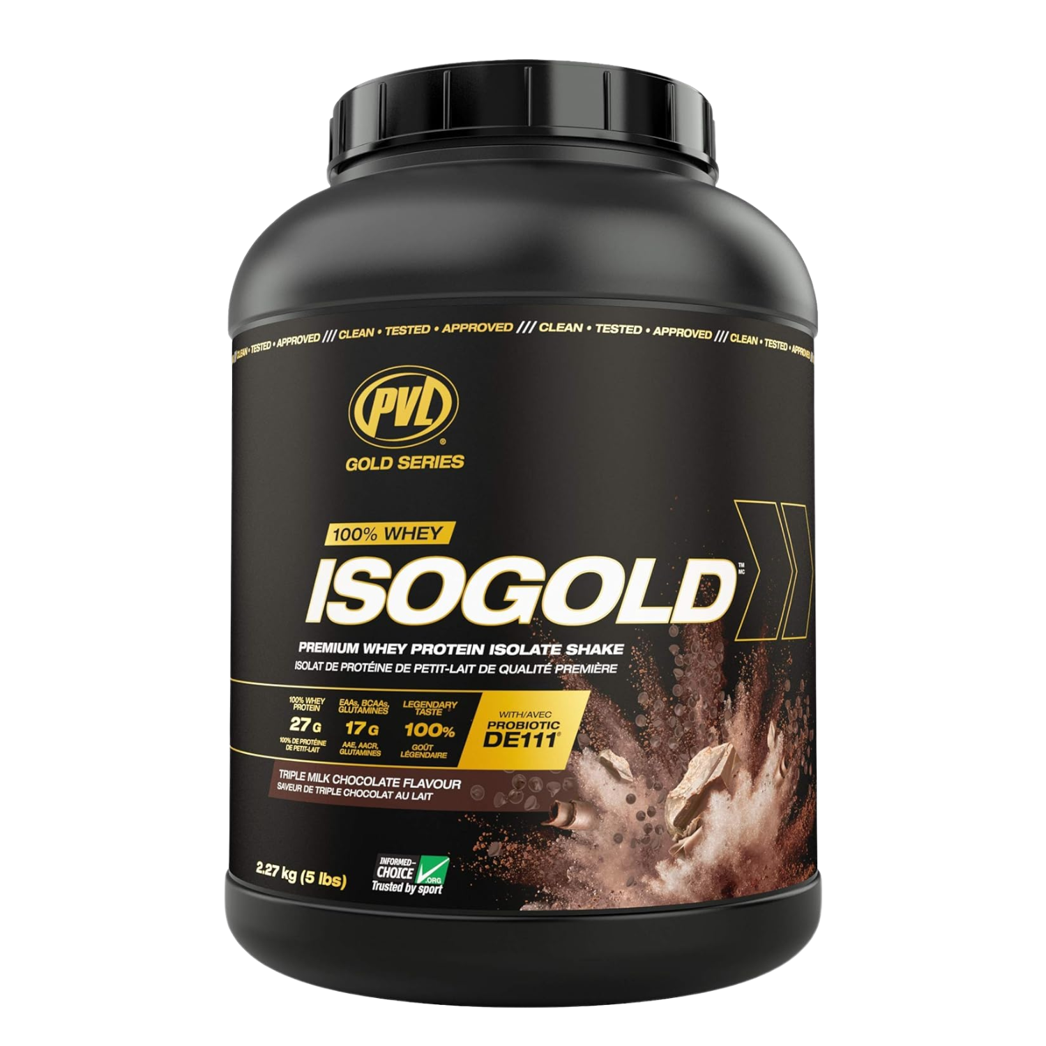PVL ISO GOLD SPORT 5lbs 2.27kg 71 Servings 1 PVL ISO GOLD SPORT 5LBS 2.27KG 71 SERVINGS