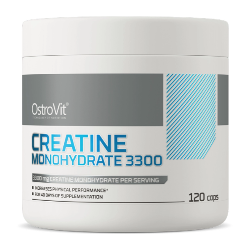 Ostrovit Creatine Monohydrate 3300mg (Dạng Viên 120 Viên) – 3000mg