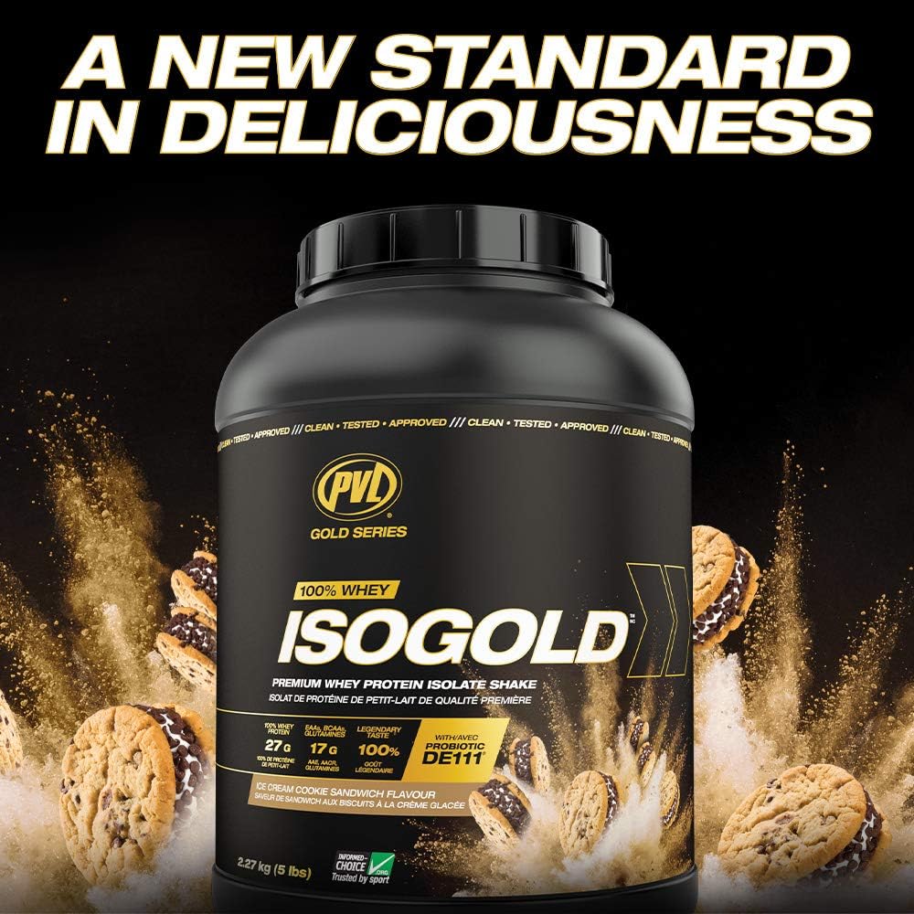 PVL ISO GOLD SPORT 5lbs 2.27kg 71 Servings 4 PVL ISO GOLD SPORT 5LBS 2.27KG 71 SERVINGS